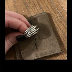 David Yurman ring cable cross over